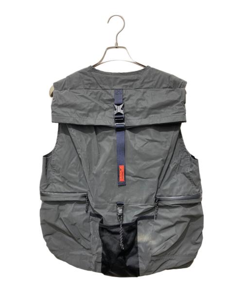 TOPOLOGIE（トポロジー）TOPOLOGIE (トポロジー) バックパックベスト グレー サイズ:M/Lの古着・服飾アイテム