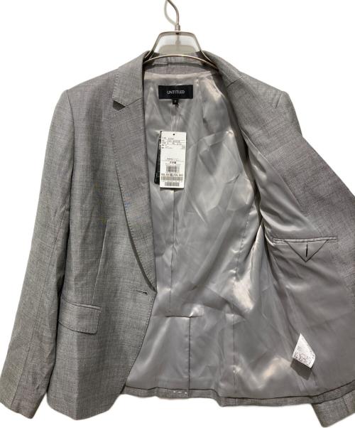 UNTITLED（アンタイトル）UNTITLED (アンタイトル) モンテシャークスキンセットアップスーツ グレー サイズ:2 未使用品の古着・服飾アイテム