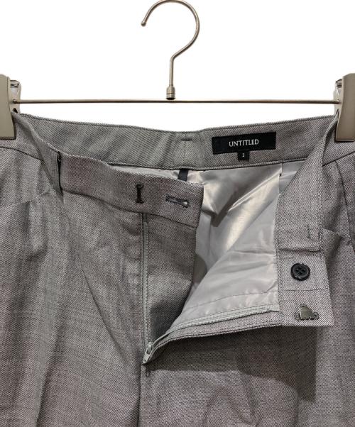 UNTITLED（アンタイトル）UNTITLED (アンタイトル) モンテシャークスキンセットアップスーツ グレー サイズ:2 未使用品の古着・服飾アイテム