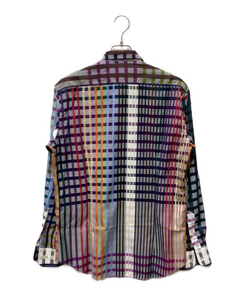 ETRO（エトロ）ETRO (エトロ) マルチチェックシャツ マルチカラー サイズ:41の古着・服飾アイテム