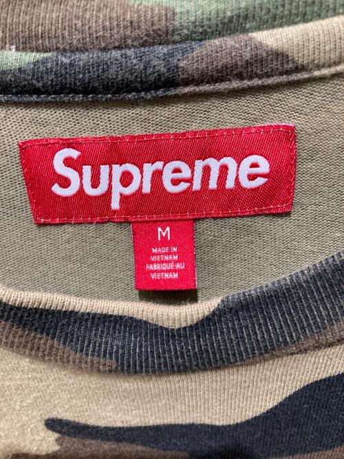 SUPREME（シュプリーム）SUPREME (シュプリーム) 25SS キャピタルS/Sトップ”ウッドランドカモ” グリーン サイズ:XLの古着・服飾アイテム