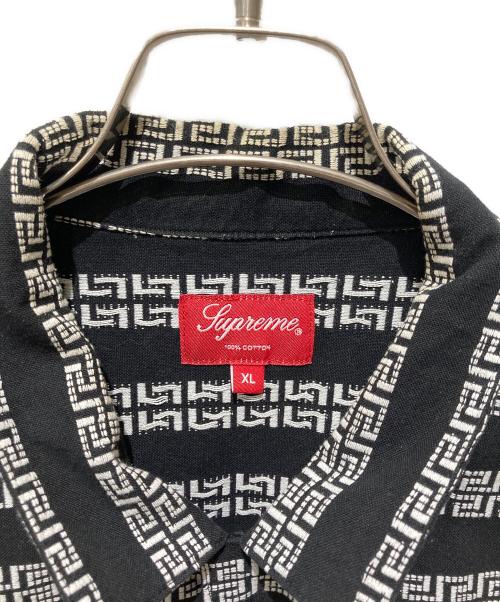 SUPREME（シュプリーム）SUPREME (シュプリーム) Key Stripe S/S Shirt ブラック サイズ:XLの古着・服飾アイテム