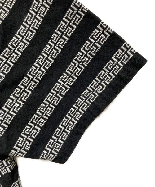 SUPREME（シュプリーム）SUPREME (シュプリーム) Key Stripe S/S Shirt ブラック サイズ:XLの古着・服飾アイテム