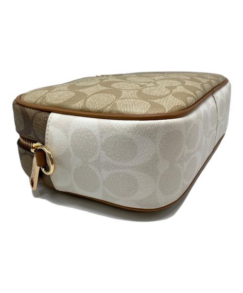 COACH（コーチ）COACH (コーチ) シグネチャー ショルダーバッグ ブラウンの古着・服飾アイテム
