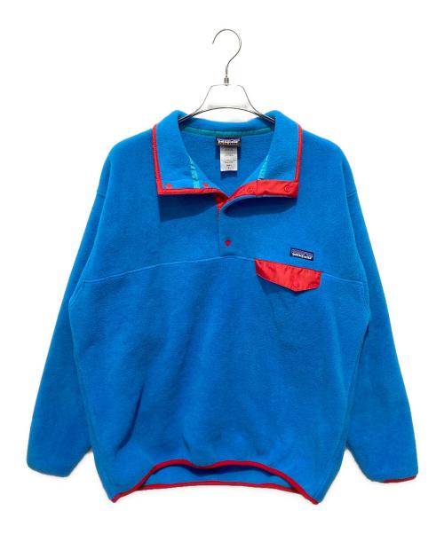 Patagonia（パタゴニア）Patagonia (パタゴニア) シンチラ・スナップT・プルオーバー ブルー サイズ:Lの古着・服飾アイテム