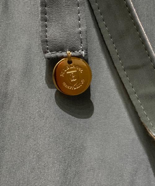 BLUE LABEL CRESTBRIDGE（ブルーレーベルクレストブリッジ）BLUE LABEL CRESTBRIDGE (ブルーレーベルクレストブリッジ) チェックベルト付きワンピース スカイブルー サイズ:38の古着・服飾アイテム