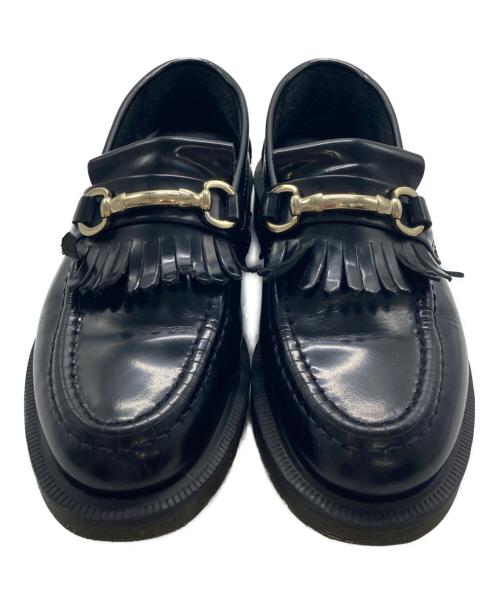 Dr.Martens（ドクターマーチン）Dr.Martens (ドクターマーチン) ビットローファー ブラック サイズ:uk4の古着・服飾アイテム