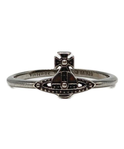 Vivienne Westwood（ヴィヴィアンウエストウッド）Vivienne Westwood (ヴィヴィアンウエストウッド) オーブモチーフナローリング シルバー サイズ:表記無しの古着・服飾アイテム