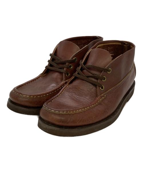 RUSSELL MOCCASIN（ラッセルモカシン）RUSSELL MOCCASIN (ラッセルモカシン) モカシンブーツ ブラウン サイズ:SIZE 7 1/2の古着・服飾アイテム