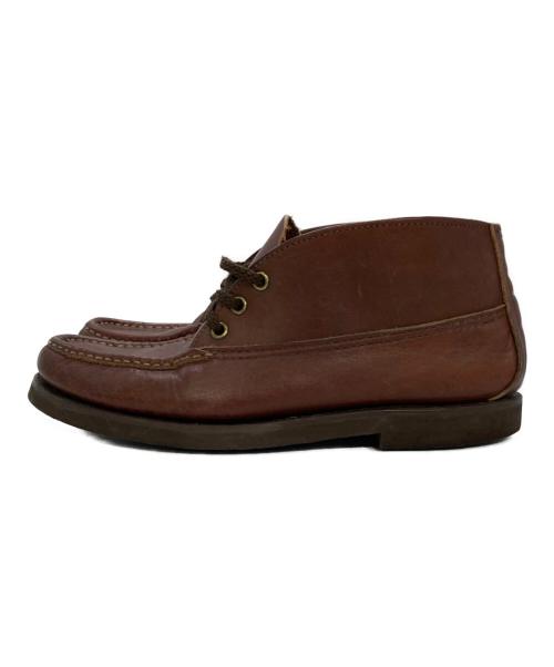RUSSELL MOCCASIN（ラッセルモカシン）RUSSELL MOCCASIN (ラッセルモカシン) モカシンブーツ ブラウン サイズ:SIZE 7 1/2の古着・服飾アイテム