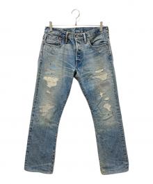 RRL（ダブルアールエル）の古着「Slim BootCut Denim JAPAN WOVEN SELVIDGE DENIM」｜インディゴ