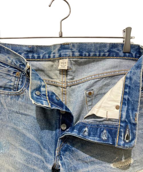 RRL（ダブルアールエル）RRL (ダブルアールエル) Slim BootCut Denim JAPAN WOVEN SELVIDGE DENIM インディゴ サイズ:31×32の古着・服飾アイテム