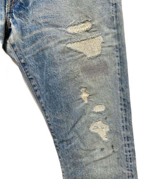 RRL（ダブルアールエル）RRL (ダブルアールエル) Slim BootCut Denim JAPAN WOVEN SELVIDGE DENIM インディゴ サイズ:31×32の古着・服飾アイテム