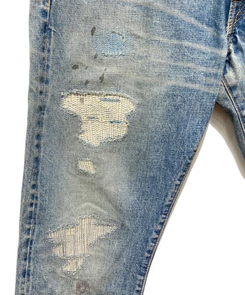 RRL（ダブルアールエル）RRL (ダブルアールエル) Slim BootCut Denim JAPAN WOVEN SELVIDGE DENIM インディゴ サイズ:31×32の古着・服飾アイテム
