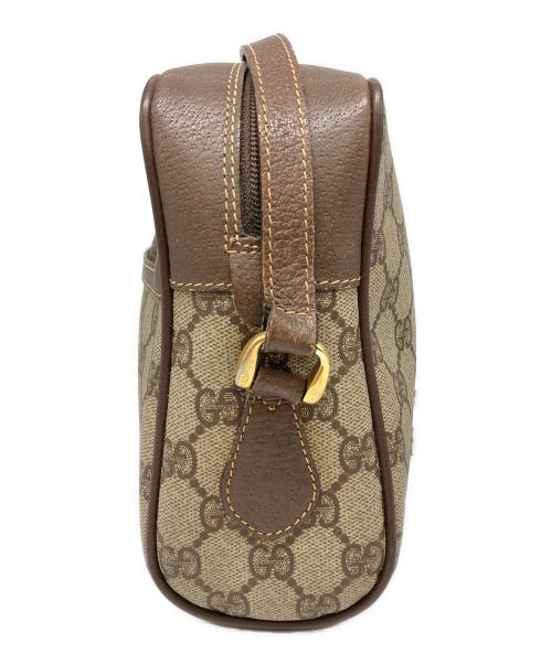 GUCCI（グッチ）GUCCI (グッチ) オールドシェリーラインショルダーバッグ ベージュの古着・服飾アイテム