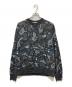A BATHING APE（アベイシングエイプ）の古着「総柄クルーネックスウェット」｜ブラック