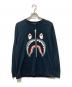 A BATHING APE（アベイシングエイプ）の古着「SHARK L/S TEE」｜ブラック