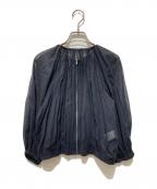TOMORROW LAND collectionトゥモローランドコレクション）の古着「シアーブルゾン」｜ブラック