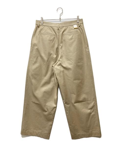 DARKPARK（ダークパーク）DARKPARK (ダークパーク) Daniel Wide Leg Trousers ブラウン サイズ:50 未使用品の古着・服飾アイテム