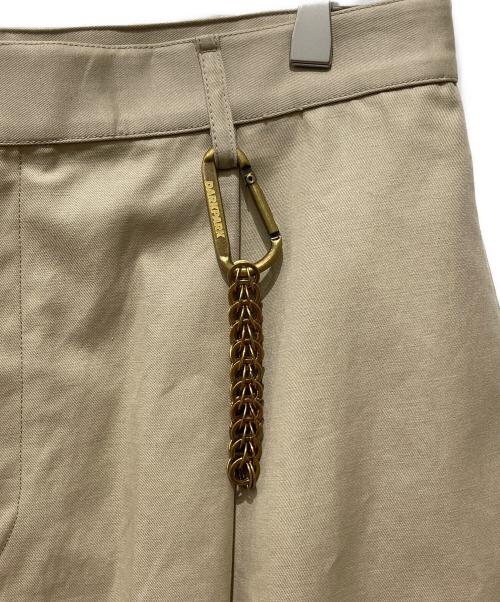 DARKPARK（ダークパーク）DARKPARK (ダークパーク) Daniel Wide Leg Trousers ブラウン サイズ:50 未使用品の古着・服飾アイテム