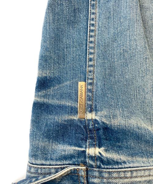 DOLCE & GABBANA（ドルチェ＆ガッバーナ）DOLCE & GABBANA (ドルチェ＆ガッバーナ) デニムジャケット インディゴ サイズ:52の古着・服飾アイテム