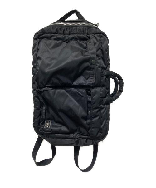 PORTER（ポーター）PORTER (ポーター) タンカー3WAYドキュメントバッグ ブラックの古着・服飾アイテム