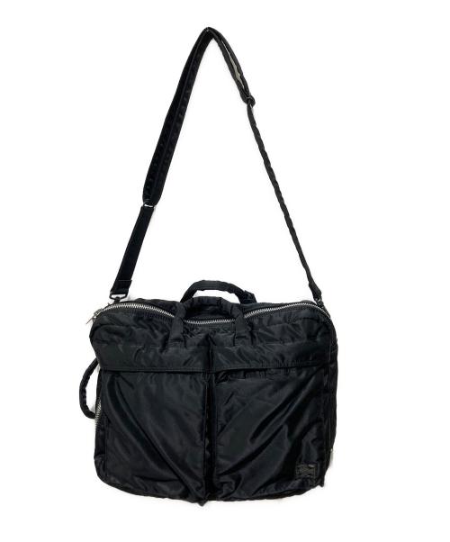 PORTER（ポーター）PORTER (ポーター) タンカー3WAYドキュメントバッグ ブラックの古着・服飾アイテム
