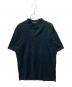 ISSEY MIYAKE MEN（イッセイミヤケメン）の古着「ドットキーネック半袖カットソー」｜ブラック
