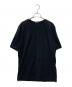 ISSEY MIYAKE（イッセイミヤケ）の古着「半袖クルーネックカットソー」｜ブラック