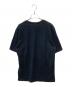 ISSEY MIYAKE (イッセイミヤケ) 半袖クルーネックカットソー ブラック サイズ:4：8000円