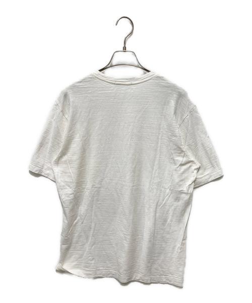 ISSEY MIYAKE（イッセイミヤケ）ISSEY MIYAKE (イッセイミヤケ) 半袖カットソー ホワイト サイズ:4の古着・服飾アイテム