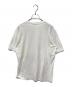 ISSEY MIYAKE (イッセイミヤケ) 半袖カットソー ホワイト サイズ:4：6000円