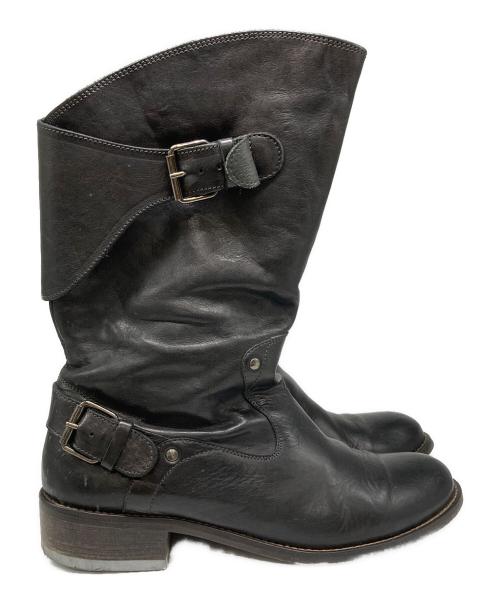 DIESEL（ディーゼル）DIESEL (ディーゼル) エンジニアブーツ ブラック サイズ:25.5cmの古着・服飾アイテム