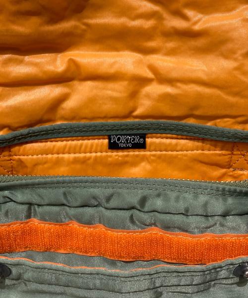 PORTER（ポーター）PORTER (ポーター) TANKER SHOULDER BAG　（タンカーショルダーバッグ） グリーンの古着・服飾アイテム