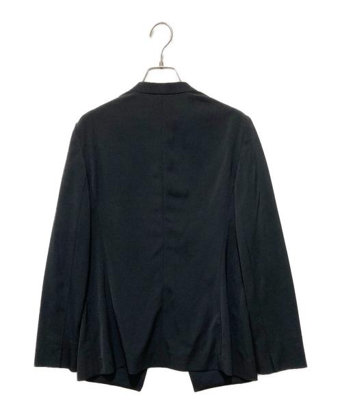 icB（アイシービー）icB (アイシービー) ノーカラージャケット ブラック サイズ:6の古着・服飾アイテム