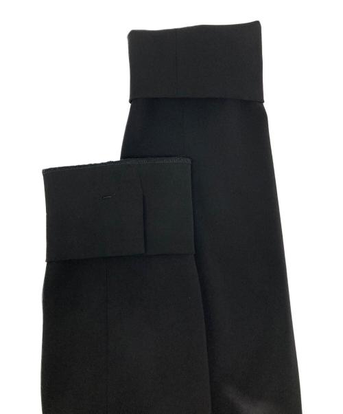 icB（アイシービー）icB (アイシービー) ノーカラージャケット ブラック サイズ:6の古着・服飾アイテム