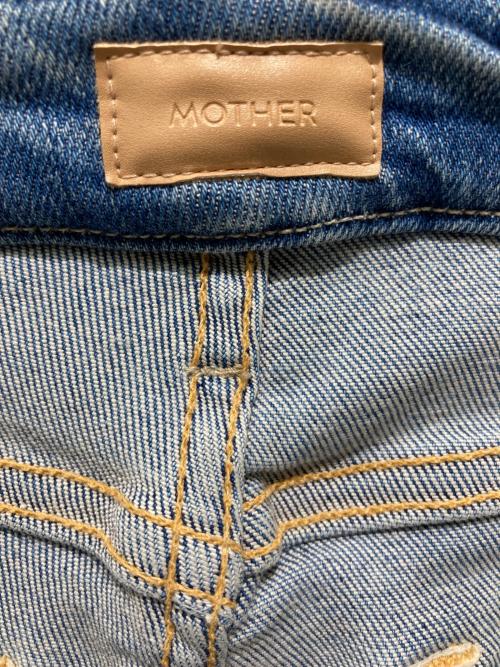 mother（マザー）mother (マザー) THE ROLLER FRAY デニムパンツ ブルー サイズ:27の古着・服飾アイテム