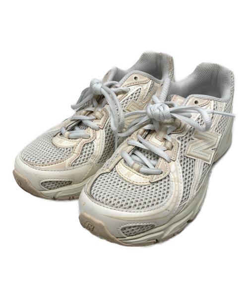 NEW BALANCE（ニューバランス）NEW BALANCE (ニューバランス) ローカットスニーカー ベージュ サイズ:23の古着・服飾アイテム