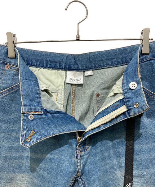 GRAMICCI（グラミチ）GRAMICCI (グラミチ) URBAN RESEARCH DOORS (アーバンリサーチドアーズ) 別注Mountain Tuck Pants インディゴ サイズ:Ｓの古着・服飾アイテム