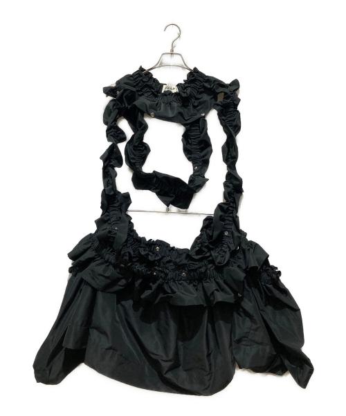 HOUGA MOEISHIDA（ホウガ）HOUGA MOEISHIDA (ホウガ)  ワンピース ブラック サイズ:OneSizeの古着・服飾アイテム
