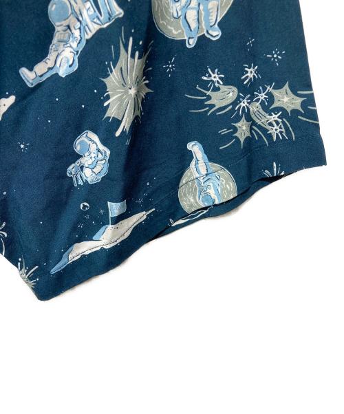 DAN（ダン）DAN (ダン) Space Aloha Shirt ネイビー サイズ:Mの古着・服飾アイテム