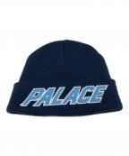 PALACEパレス）の古着「ロゴワッペンキャップ」｜ネイビー