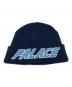 PALACE（パレス）の古着「ロゴワッペンキャップ」｜ネイビー