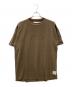 nonnative（ノンネイティブ）の古着「Monk SS Tee Cotton Paper Jersey Overdyed」｜オリーブ