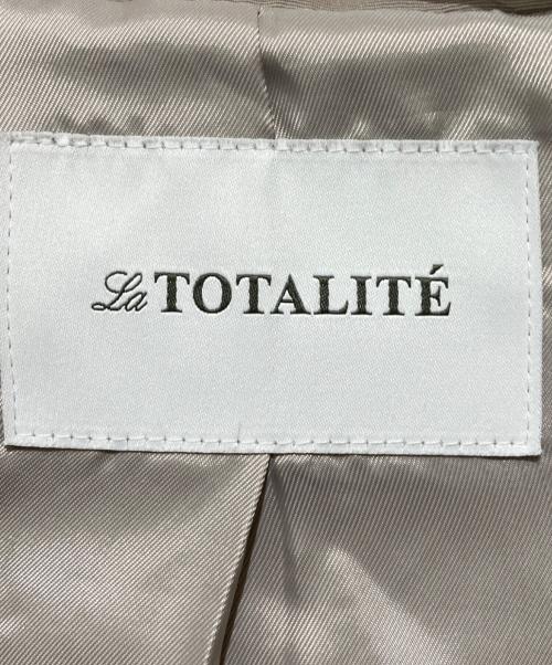 La TOTALITE（ラ ト―タリテ）La TOTALITE (ラ ト―タリテ) ライトグログラン ブルゾン ブラウン サイズ:不明の古着・服飾アイテム