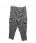 EMPORIO ARMANI (エンポリオ アルマーニ) サイドラインジッパーカーゴパンツ グレー サイズ:44：5000円
