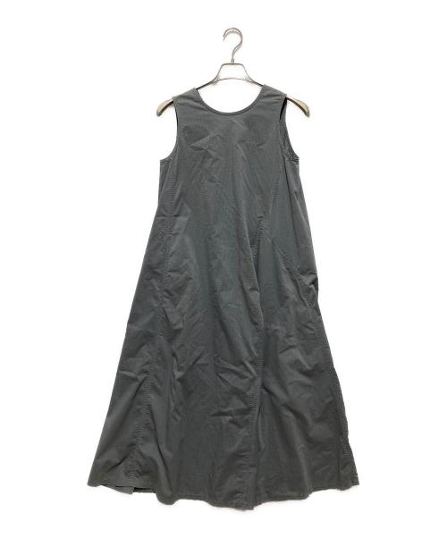 AK+1（エーケーワン）AK+1 (エーケーワン) Demi-Luxe BEAMS (デミルクス ビームス) 別注 リップストップ ワンピース グレー サイズ:36の古着・服飾アイテム