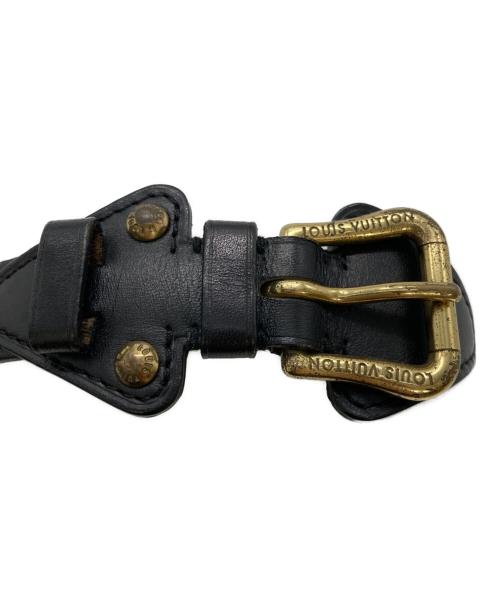 LOUIS VUITTON（ルイ ヴィトン）LOUIS VUITTON (ルイ ヴィトン) ブラスレテダDM / レザーブレスレット ブラック サイズ:OneSizeの古着・服飾アイテム