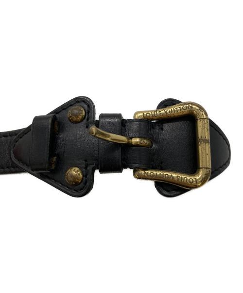 LOUIS VUITTON（ルイ ヴィトン）LOUIS VUITTON (ルイ ヴィトン) ブラスレテダDM / レザーブレスレット ブラック サイズ:OneSizeの古着・服飾アイテム