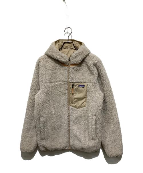 Patagonia（パタゴニア）Patagonia (パタゴニア) キッズリバーシブルレディフレディフーディ ベージュ サイズ:XXL 16-18の古着・服飾アイテム
